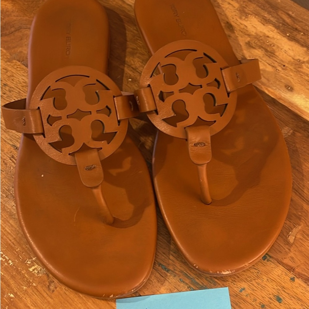 Tory Burch Brown Soft Miller 9.5